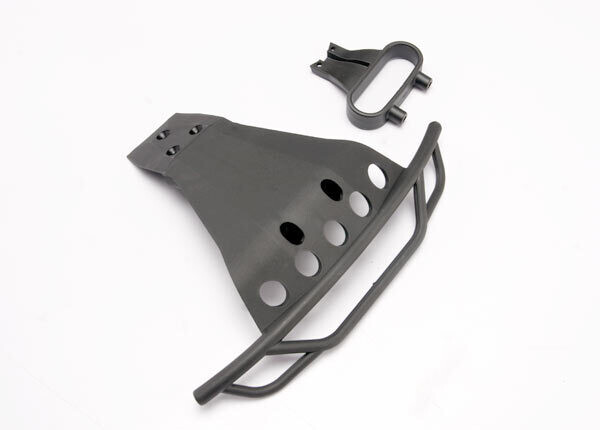 6835X Bumper, front/ bumper mount, front (black)