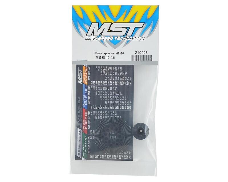 MXS-210025 MST Bevel Gear Set (40/16T)