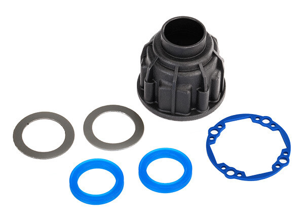 8581 Carrier, differential front or center, x-ring gaskets, ring gear gasket, 14.5x20 TW