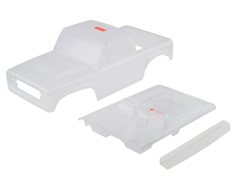 VPS10121 Vanquish Products VS4-10 Origin Halfcab Body Set (Clear)