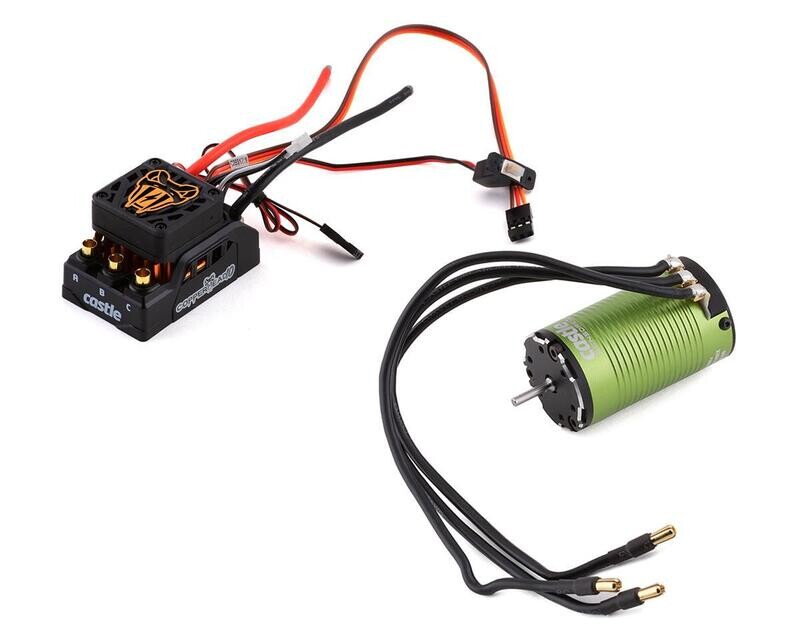 CSE010-0166-13 Castle Creations Copperhead 10 1/10 Sensored Combo w/1412 (3200Kv) (5mm Shaft)