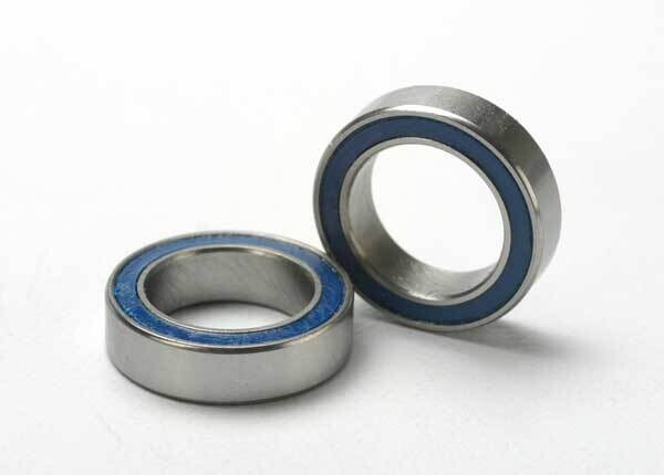 5119 Ball bearings, blue rubber sealed (10x15x4mm) (2)