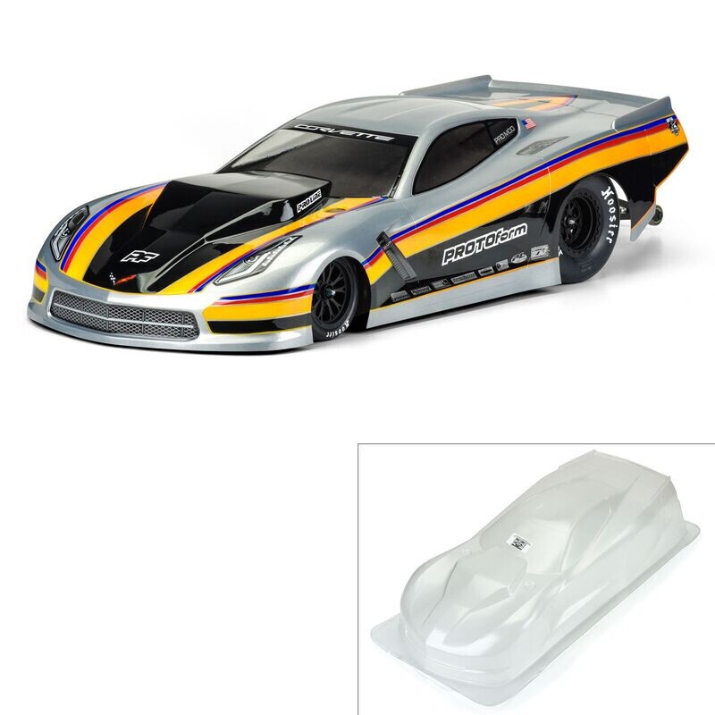 PRM157140 Chevrolet Corvette C7 Pro-Mod Clr Body-Slash 2wd