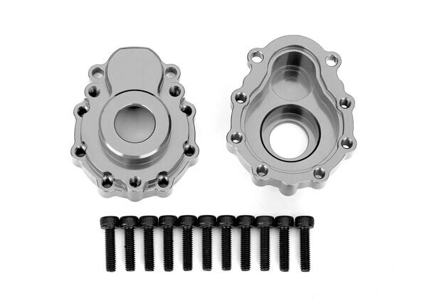 8251A Portal housings, outer, 6061-T6 aluminum (charcoal gray-anodized) (2)/ 2.5x10 CS (12)