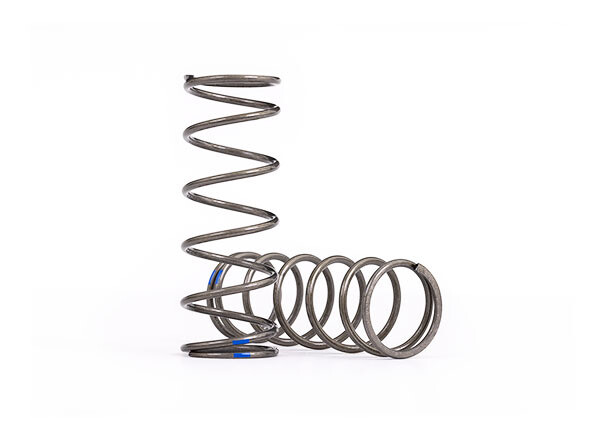 7848 Springs, shock, medium (natural finish) (GTX) (4.594 rate, blue stripe) (2)