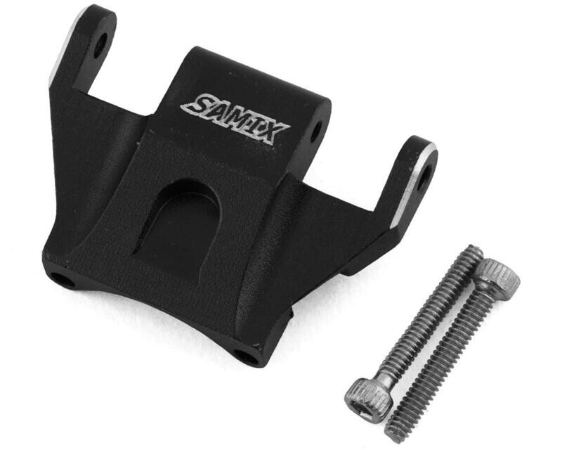 SAMSCX24-6019-BK Samix SCX24 Aluminum Rear Upper Link Mount (Black)