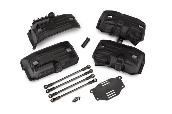 8058 Chassis conversion kit, TRX-4® (long to short wheelbase) (includes rear upper &amp; lower suspension links, front &amp; rear inner fenders, short female half shaft, battery tray, 3x8mm FCS (4))