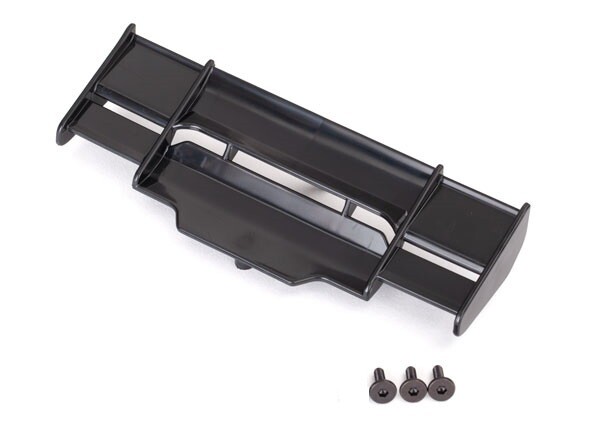 6721 Wing, Rustler 4X4 (black)/ 3x8 FCS (3)