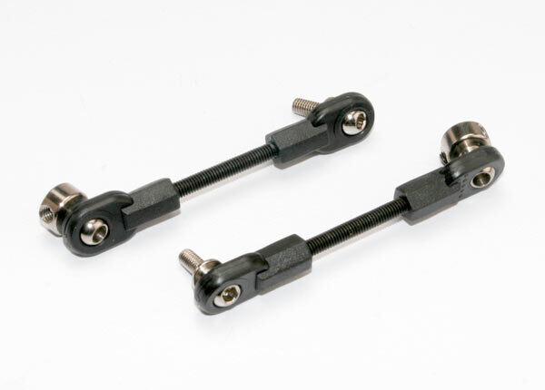 6897 Linkage, rear sway bar (2) (assembled with rod ends, hollow balls and ball studs) fits 4x4 Slash, Rally, Rustler, Stampede and Hoss