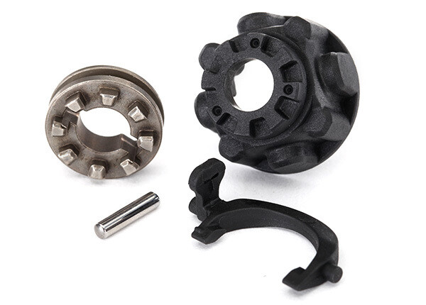 8281 Carrier, differential/ differential slider/ T-Lock fork