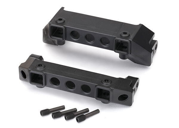 8237 - Bumper mounts, front &amp; rear/ screw pins (4)