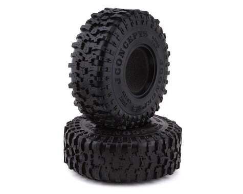 JCO3022-02 JConcepts Tusk 1.9&quot; Performance Class 2 All Terrain Crawler Tires (2) (Green)
