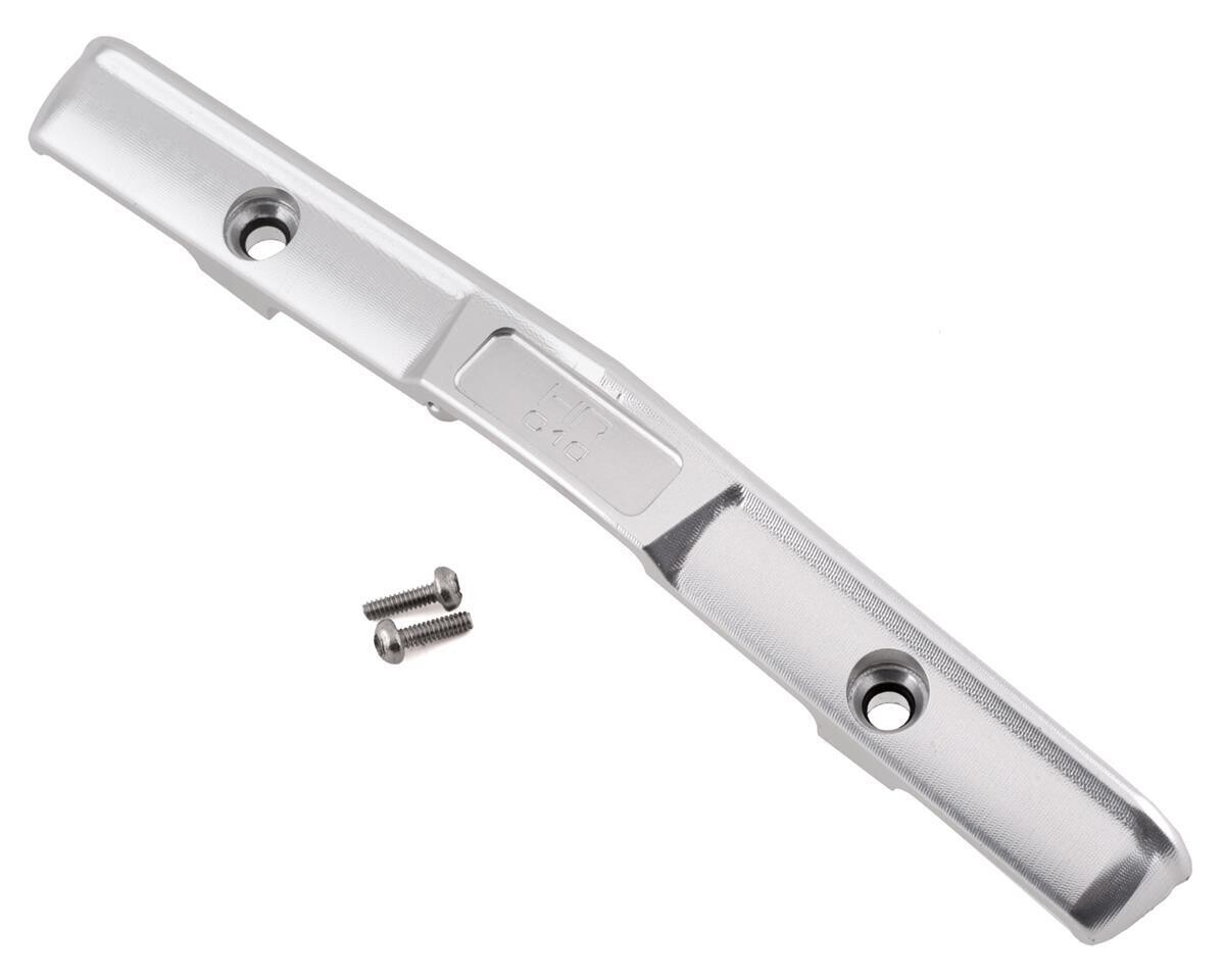 HRASXTF03CF08 Hot Racing Axial SCX24 C10 Aluminum Front Bumper (Silver)