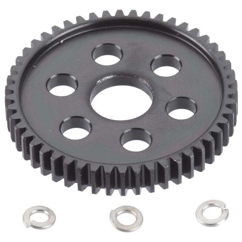 RRP7950  32p Hard Blk Stl Spur, 50T: Slash, Stampede 4x4 (accepts telemetry)