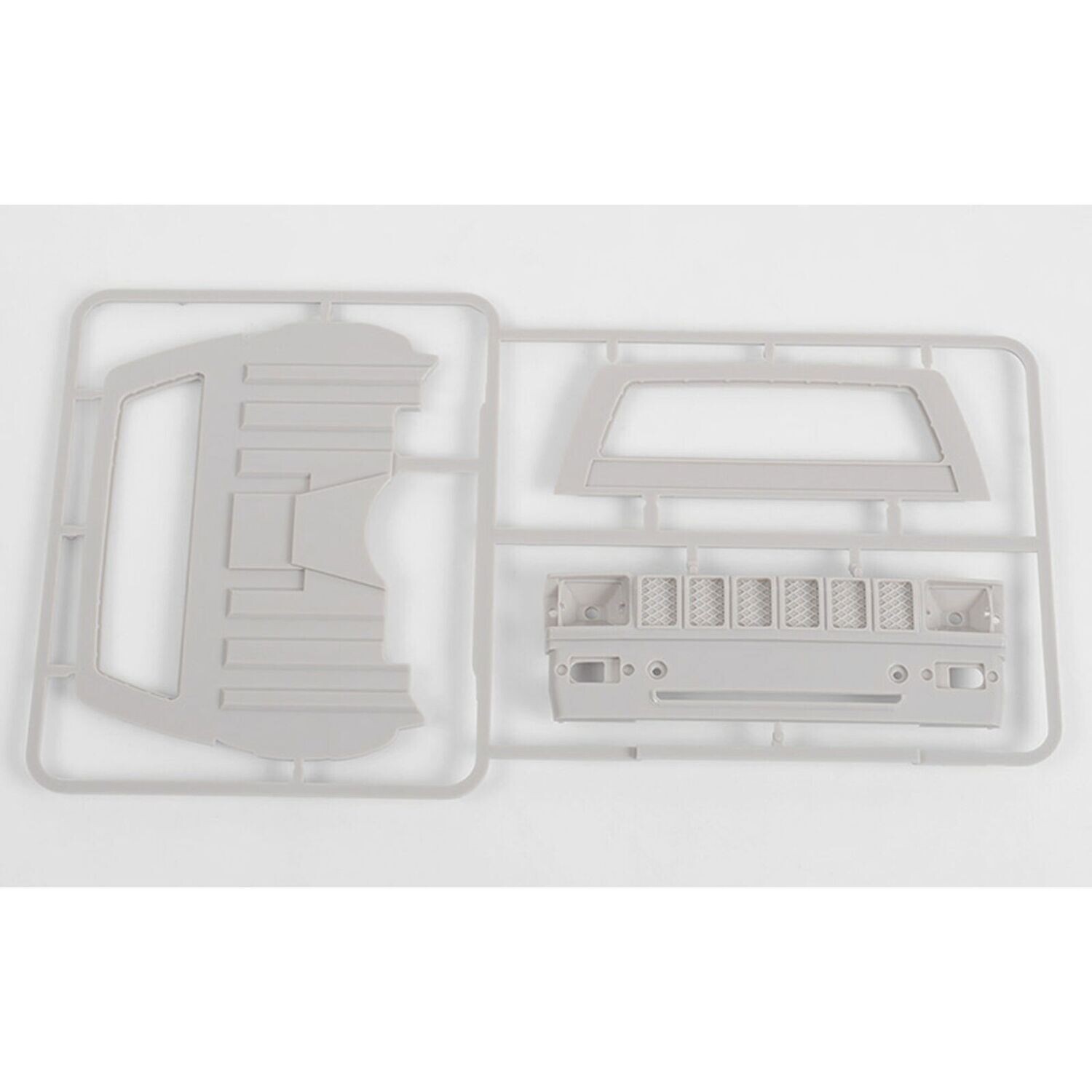 RC4ZB0074 Mojave II Cab Back Panel &amp;Grill Part Tree:Grey:TF2