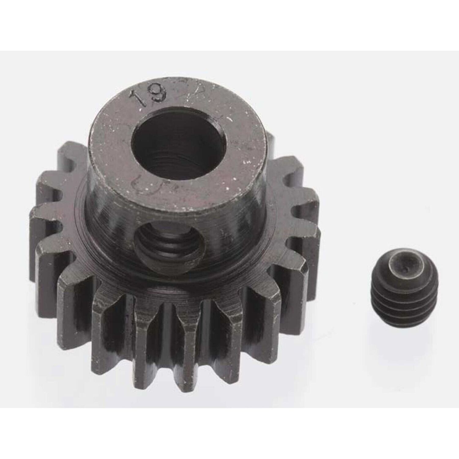 RRP8619 Extra Hard 19 Tooth Blackened Steel 32p Pinion 5mm