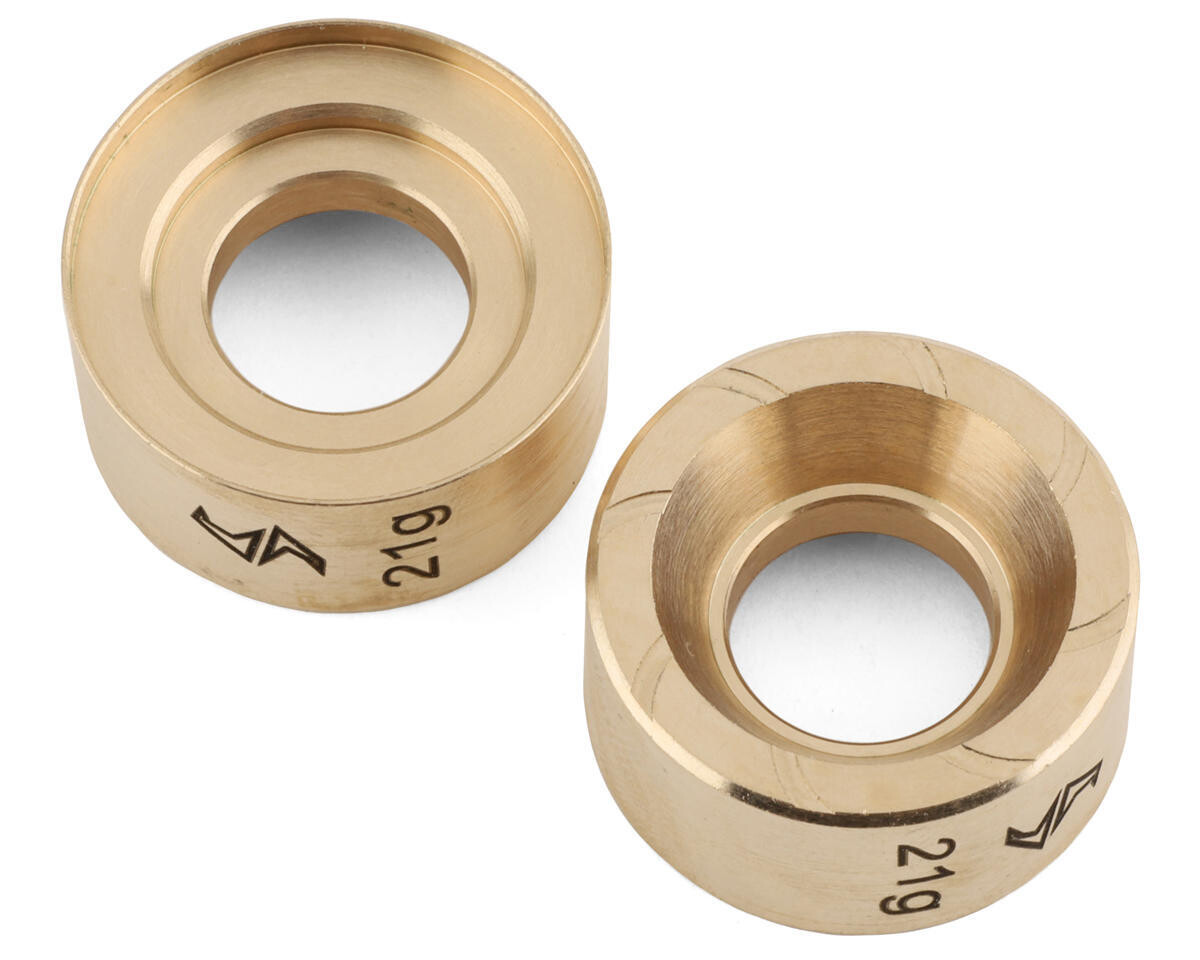 SAMTRX4M-4078G-D Samix TRX-4M Defender Brass Wheel Weights (Gold) (2) (21g)