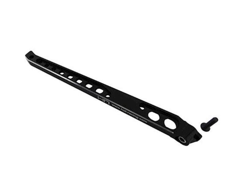 HRAAON30C01 Hot Racing 165mm Kraton/Typhon Aluminum Rear Chassis Brace (Black)