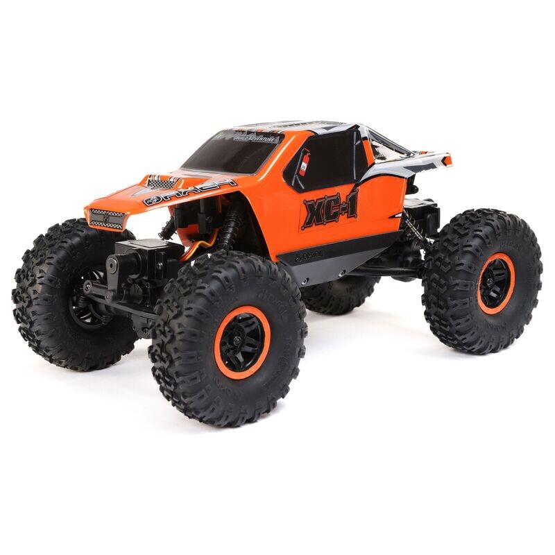 AXI00003T2 1/24 AX24 XC-1 4WS Crawler Brushed RTR, Orange