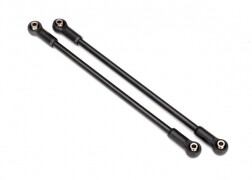 8542x Suspension link, rear (upper) (aluminum, black-anodized) (10x206mm, center to center) (2) (assembled with hollow balls) fits UDR