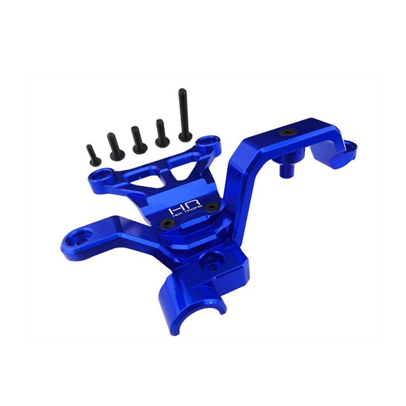 HRAXMX12M06 Hot Racing Traxxas X-Maxx Aluminum Front Upper Chassis Steering Brace (Blue)