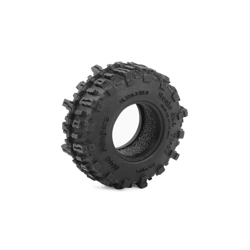 RC4ZT0215 Mud Slingers 0.7&quot; Scale Tires