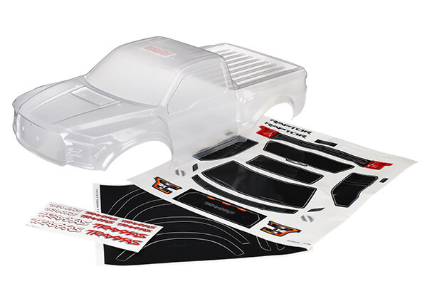 5826 Body, 2017 Ford Raptor, heavy duty (clear, requires painting)/decals