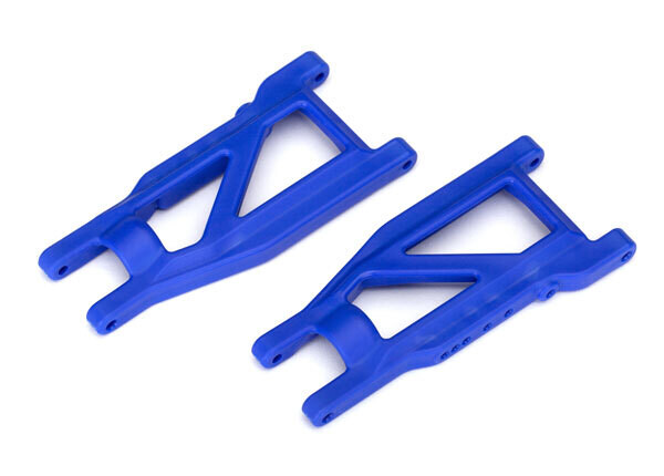 3655P Suspension arms, blue, front/rear (left &amp; right), heavy duty (2) fits 2WD Stampede and Rustler as well as 4x4 Slash, Rustler, Hoss, Stampede, Raptor R and X0-1