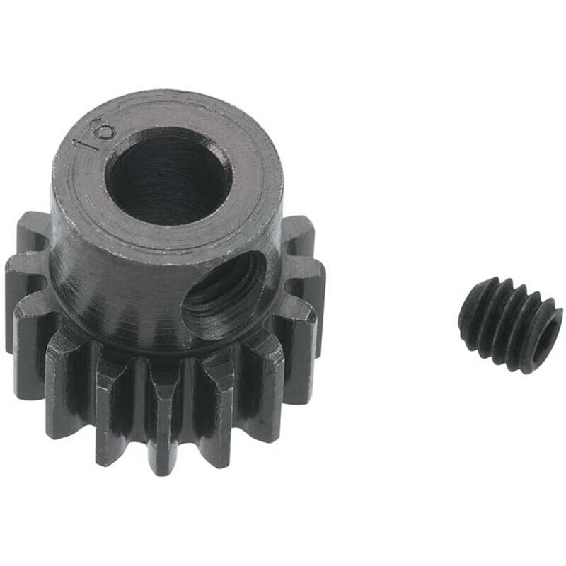 RRP8616 Extra Hard 16 Tooth Blackened Steel 32p Pinion 5mm