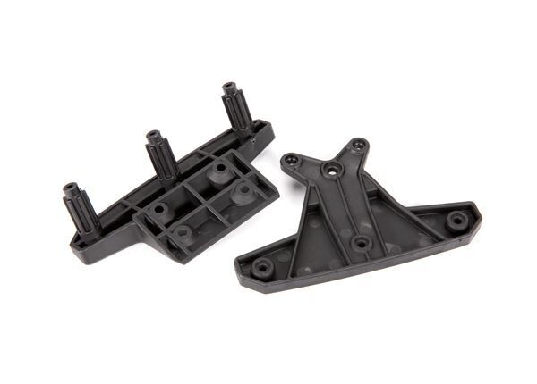 9420 Drag Slash Bumper, chassis, front (upper &amp; lower)
