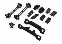 6929 Body conversion kit, Slash 2WD (includes front &amp; rear body mounts, latches, hardware) (for clipless mounting)