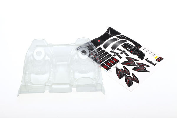 8512 Interior, clear (unpainted) Unlimited Desert Racer
