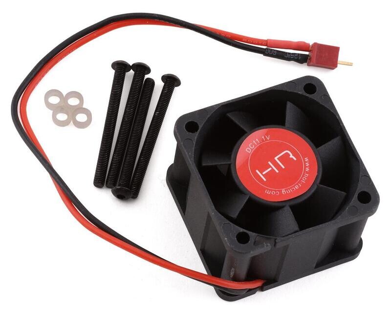 HRARAON404FP Hot Racing Arrma 8S/6S BLX 40mm Twister Motor Cooling Fan w/Mini Deans Plug