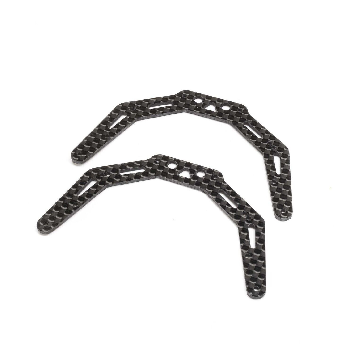 AXI301001 Chassis Side Plates, Carbon Fiber (2): AX24