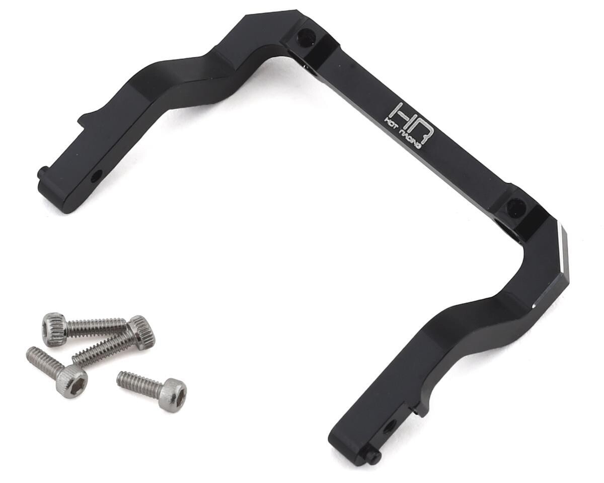 HRASXTF03CF01  Hot Racing Axial SCX24 C-10 Aluminum Front Bumper Mount Frame Crossmember