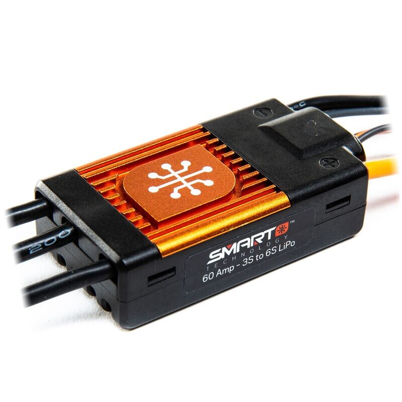 SPMXAE1060 Avian 60 Amp Brushless Smart ESC, 3S-6S (IC3)