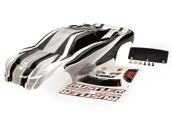 3750L Body, Rustler®, ProGraphix® (graphics are printed, requires paint &amp; final color application)/ wing/ decal sheet