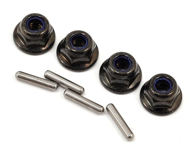 YOKSD-011A Yokomo Wheel Pin &amp; Nut Set (4)