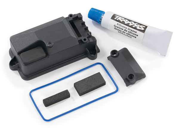 8224X Receiver box cover (for use only with #8224 receiver box &amp; #2260 BEC)/ foam pads/ seals/ silicone grease