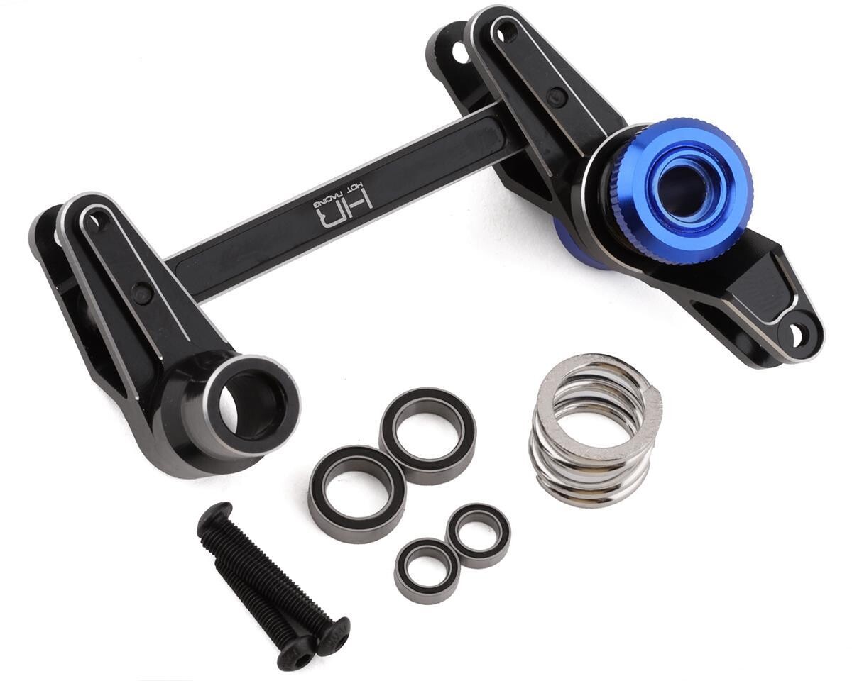 HRAMXX48M01 Hot Racing Traxxas Maxx Aluminum Servo Saver Steering Bellcrank Set