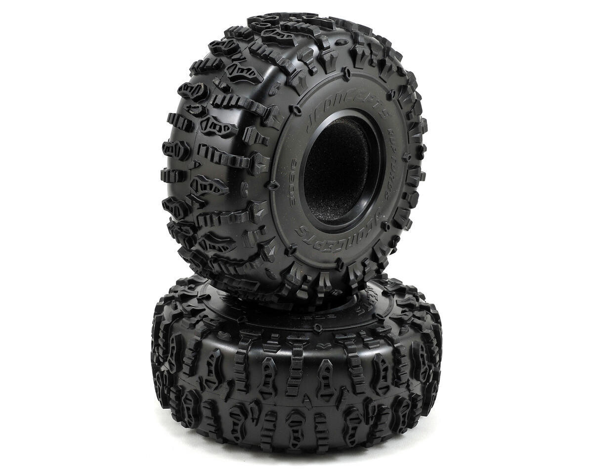 JCO3036-02 JConcepts Ruptures 2.2&quot; Rock Crawler Tires (2) (Green)