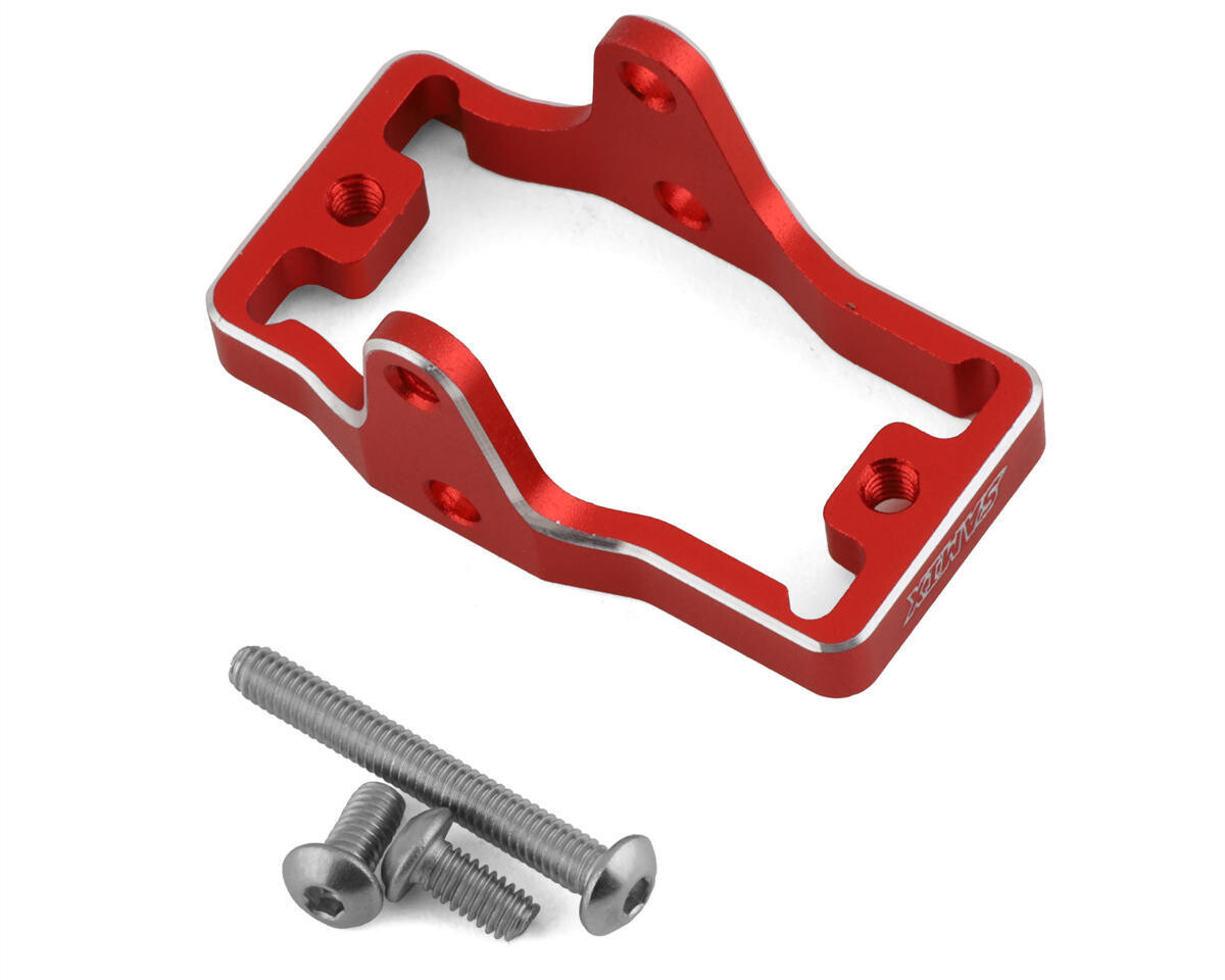 SAMTRX4M-6068-RD Samix TRX-4M Aluminum Servo Mount (Red) (Traxxas/EcoPower)