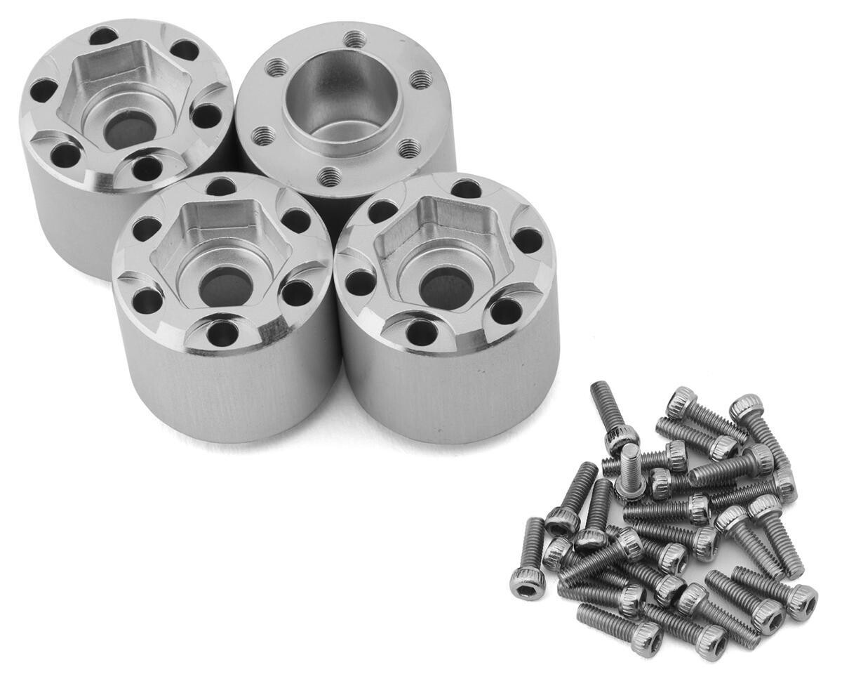 TLHTWHEEL-131 Treal Hobby 1.9&quot; Wheel Spacer Extension (Silver) (4) (18mm)