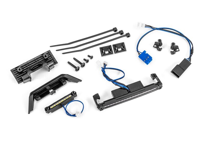 9789 LED light bar kit, TRX-4M (includes front light bar, roof light bar, mounts, hardware) (fits #9711 or 9712 bodies)