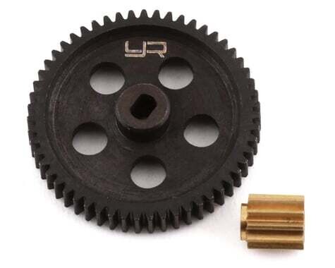 YEA-AXSC-074 Yeah Racing Axial SCX24 Spur &amp; Pinion Gear Set (55T/11T)