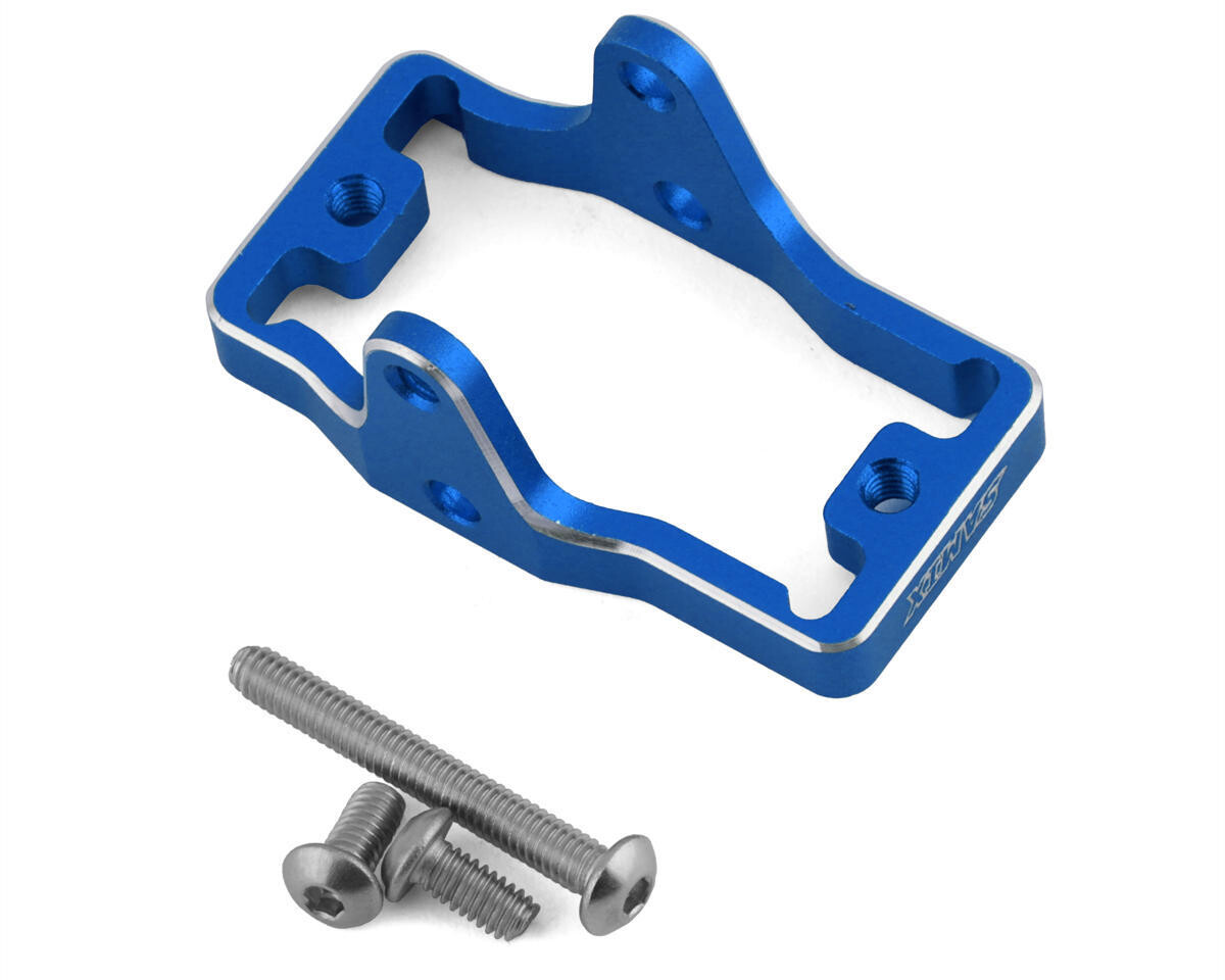 SAMTRX4M-6068-BL Samix TRX-4M Aluminum Servo Mount (Blue) (Traxxas/EcoPower)