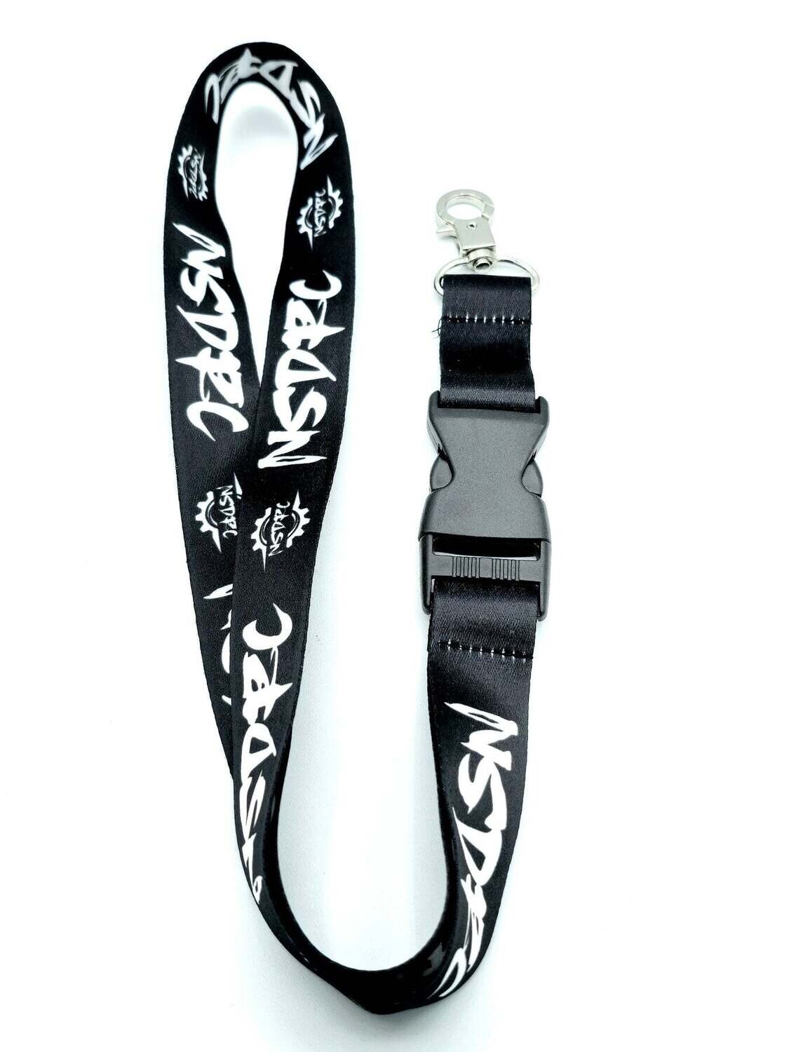 NSD-LNYRDb NSDRC Lanyard Black Hook Clasp