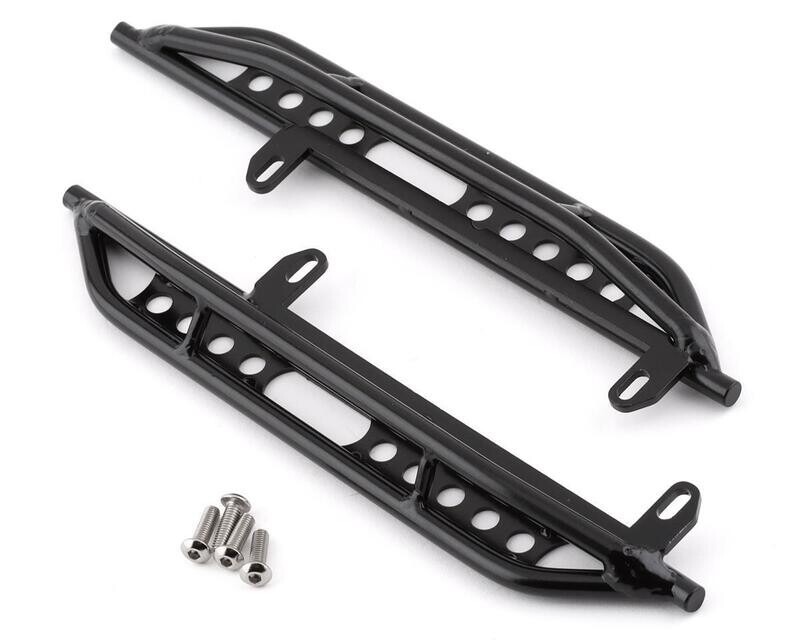 YEA-AXSC-021  Yeah Racing Axial SCX10 III Steel Rock Sliders (Black) (2)