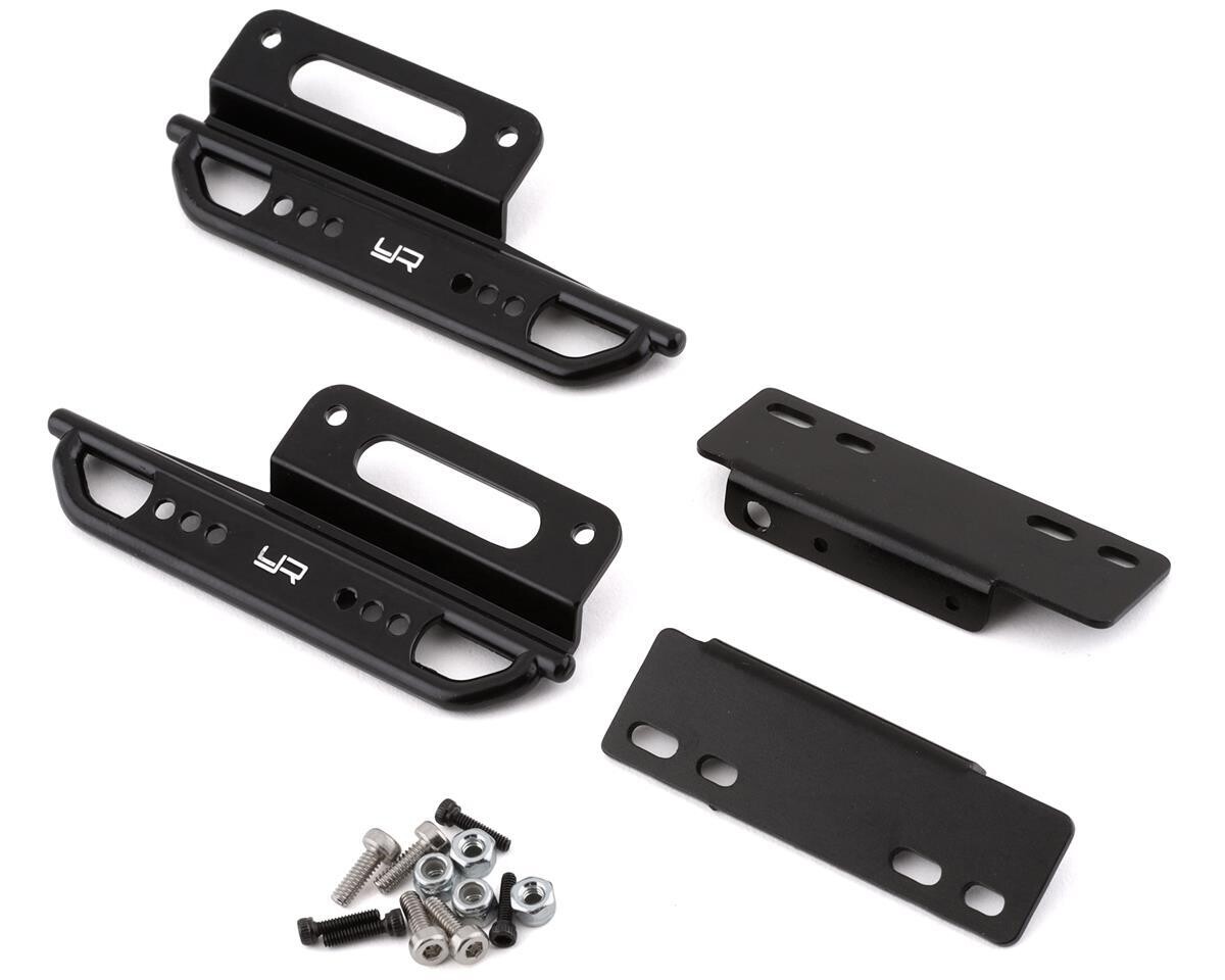 YEA-AXSC-069 Yeah Racing Axial SCX24 Jeep/Deadbolt Rock Sliders (Black)