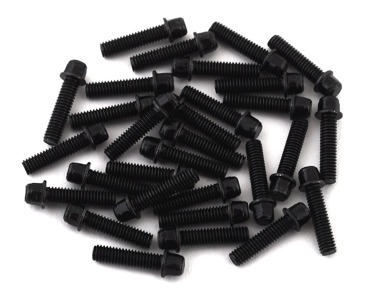 SSD00410 SSD RC 2.5x10mm Scale Wheel Bolts (Black) (30)